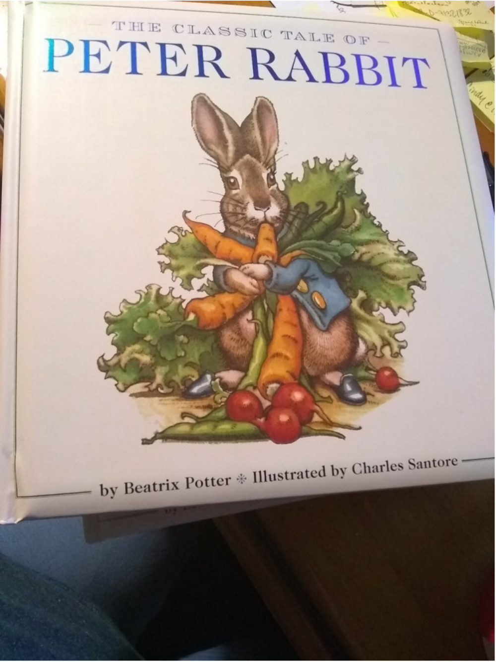 The Peter Rabbit Oversized Padded Board Book The Classic Edition 9781604337693